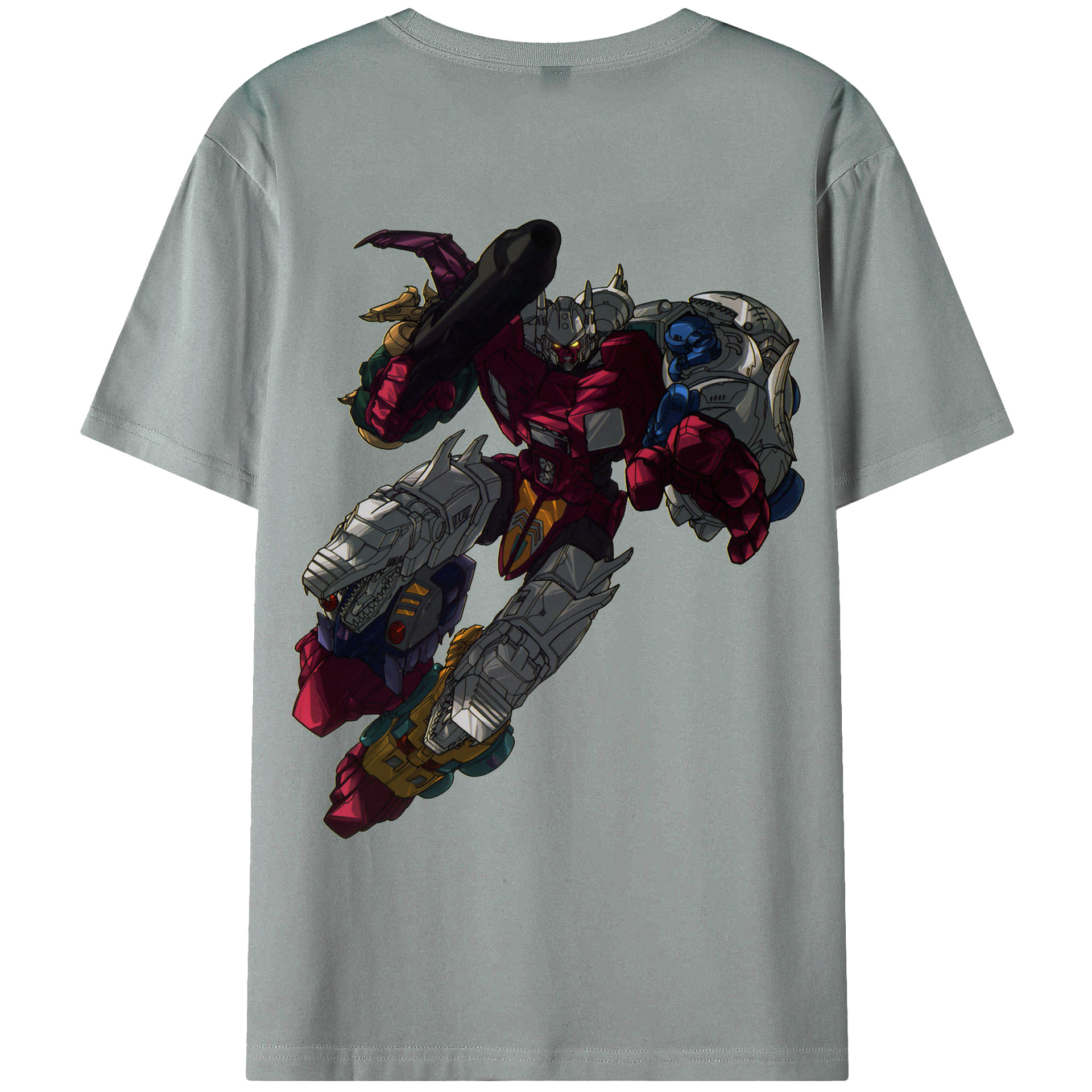 （画像用）  綿100％ メンズ半袖Tシャツ（バックプリント） 通気性